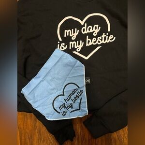 Dog Is My Bestie Shirt & Bandanna